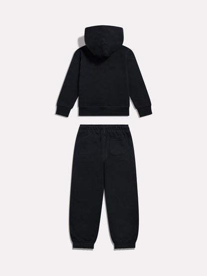 New Balance Black Small Logo Brushback Zip Through Hoodie & Joggers Set - image 7