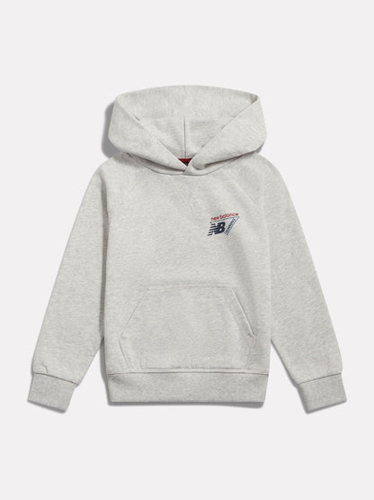 New Balance Grey Athletics Running Graphic Hoodie - image 1