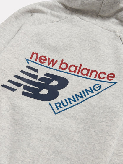 New Balance Grey Athletics Running Graphic Hoodie - image 3