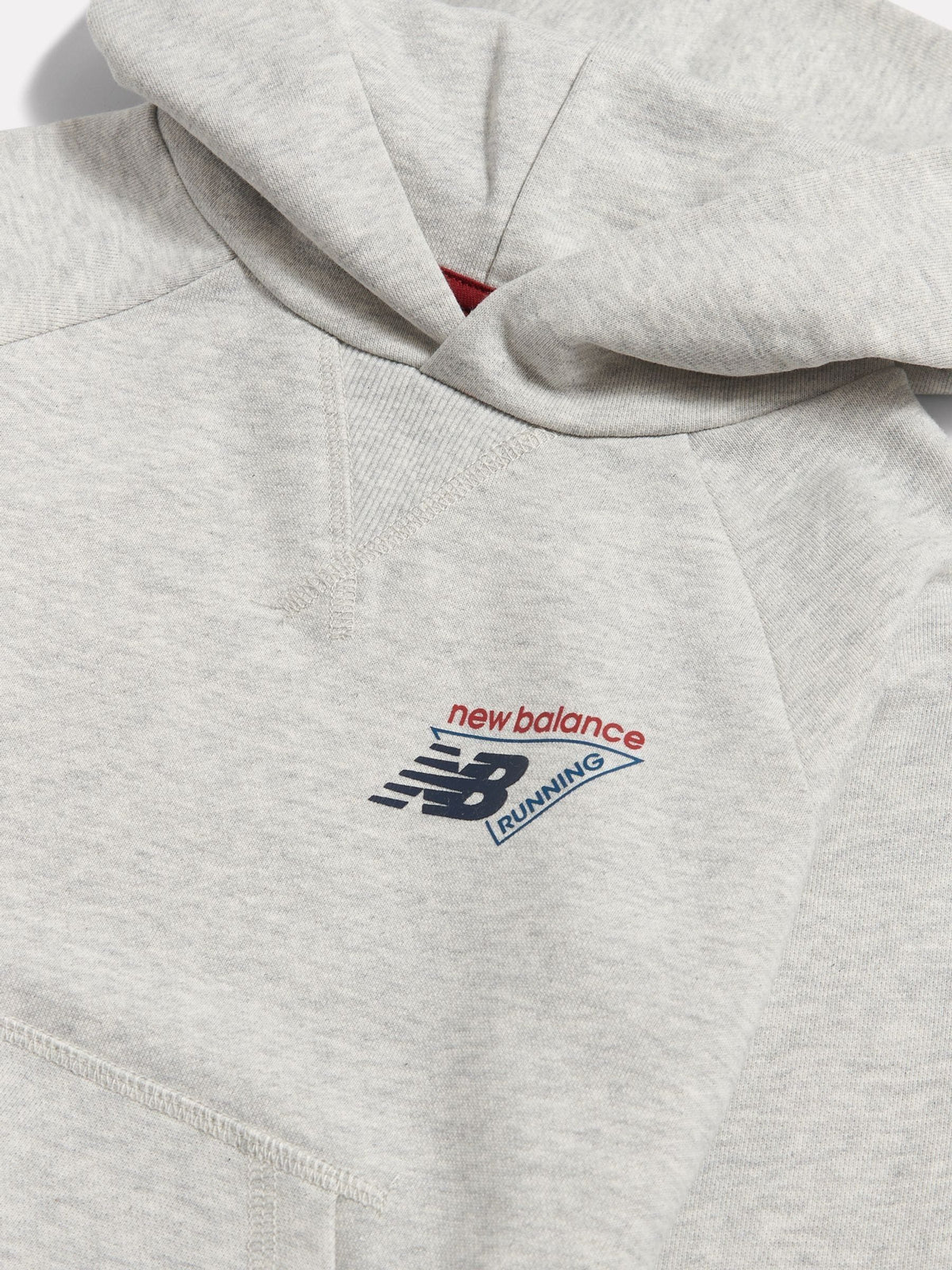 New Balance Grey Athletics Running Graphic Hoodie - image 4