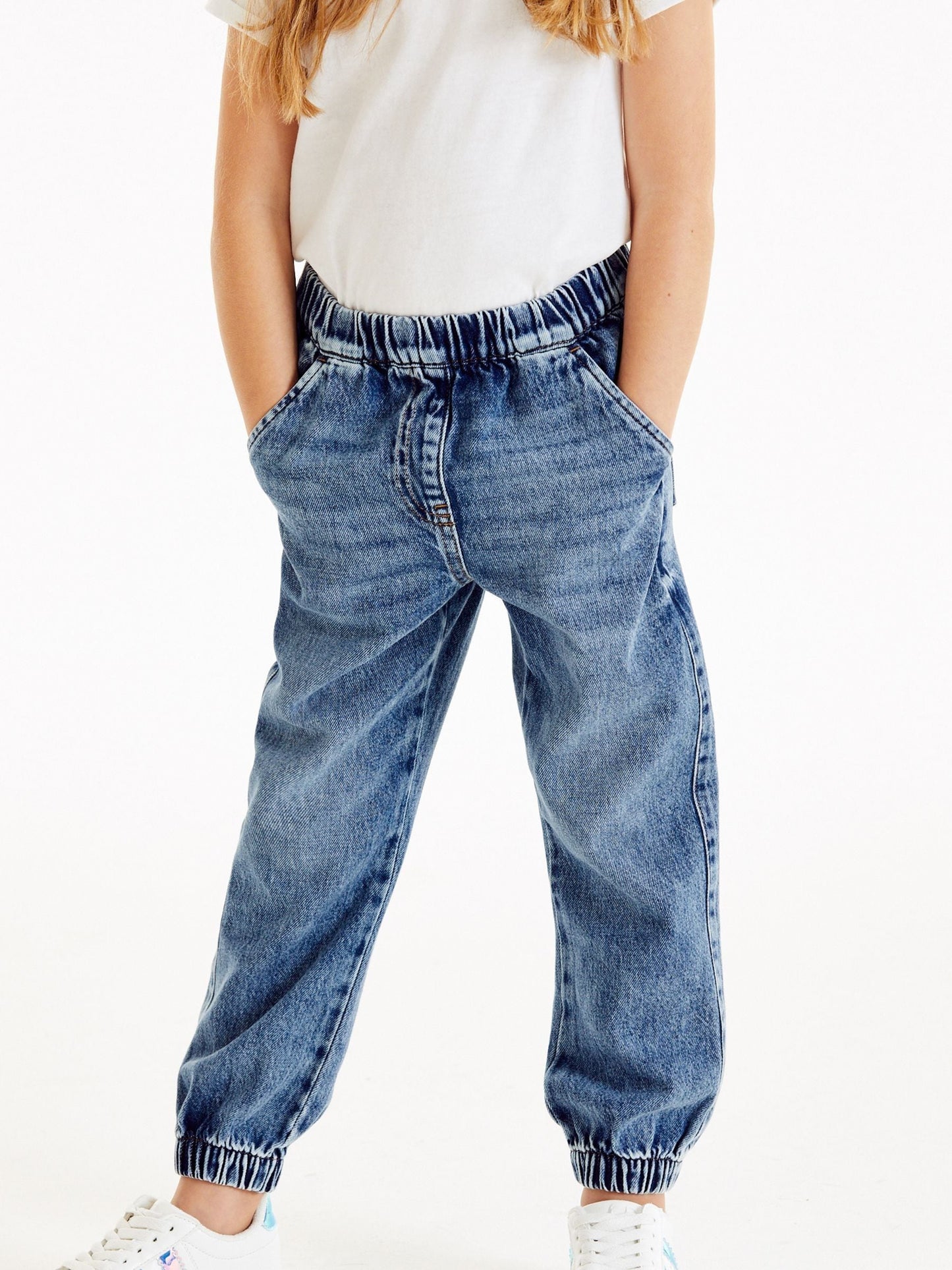 Dsiney Kidz - Blue Denim Joggers (3-16yrs) image 2