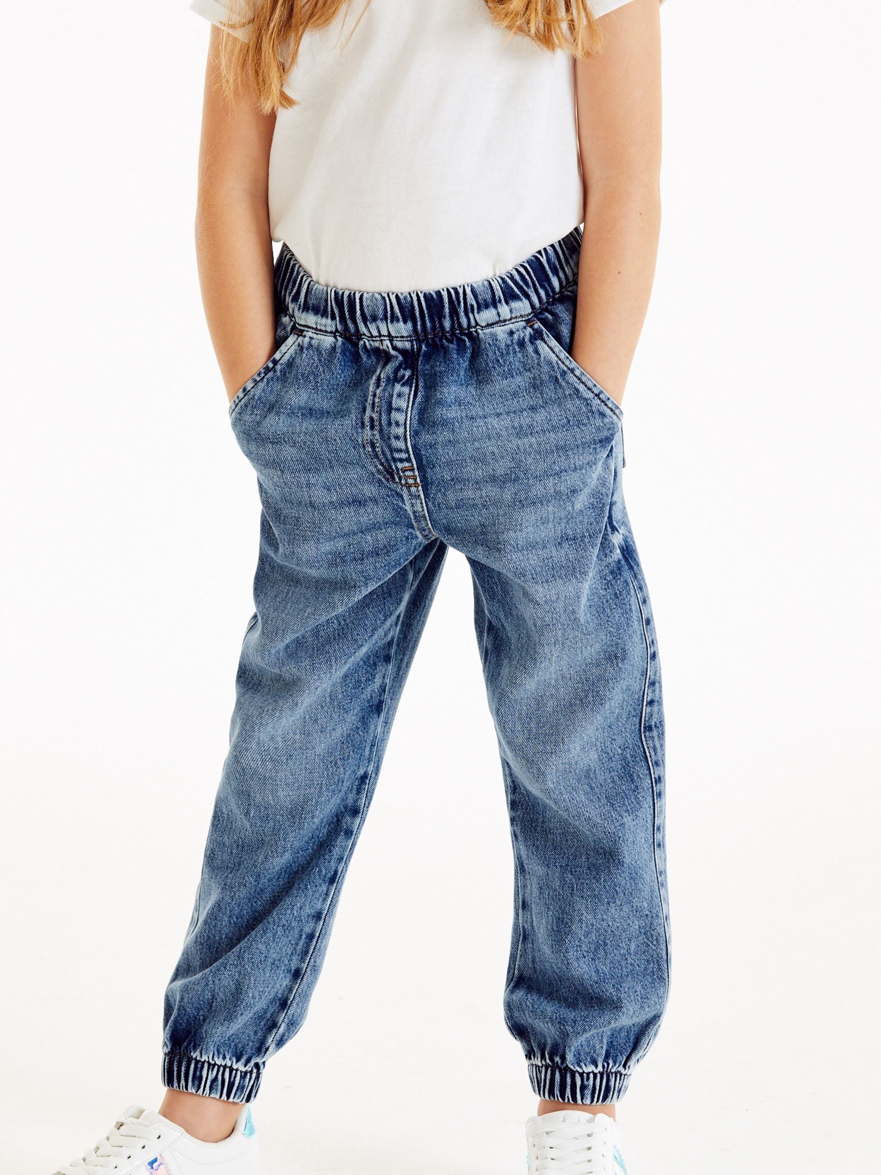 Dsiney Kidz - Blue Denim Joggers (3-16yrs) image 2