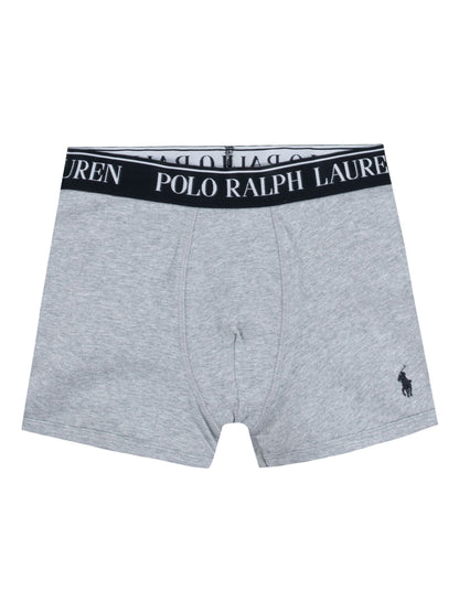 Dsiney Kidz - Polo Ralph Lauren Black Cotton Boxer Briefs 3 Pack image 3