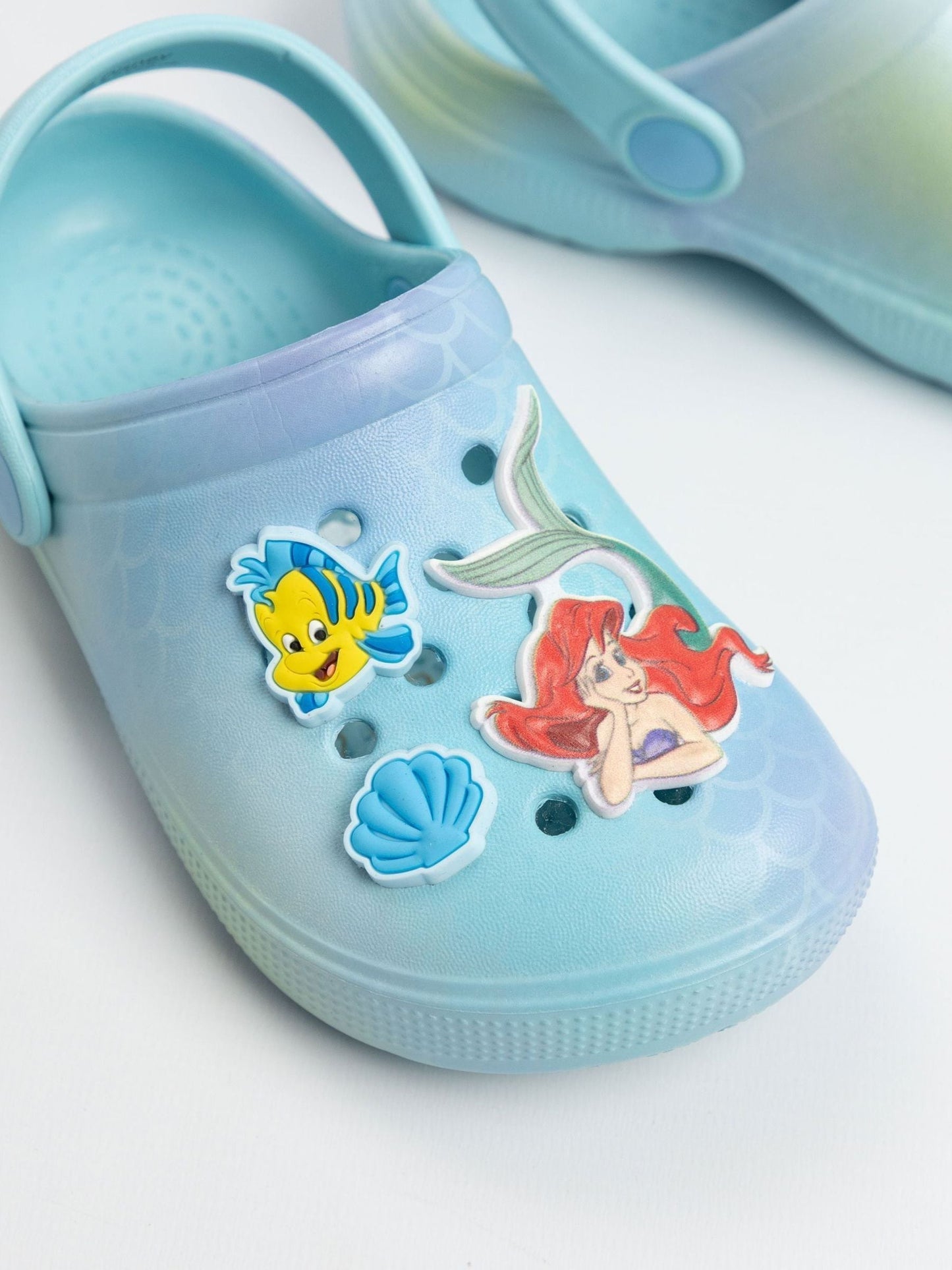 Vanilla Underground Blue Disney Ariel Little Mermaid Clogs image 4