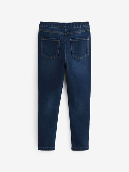 Dsiney Kidz - Black/Dark Denim Elasticated Waist Jeggings 2 Pack (3-16yrs) image 7