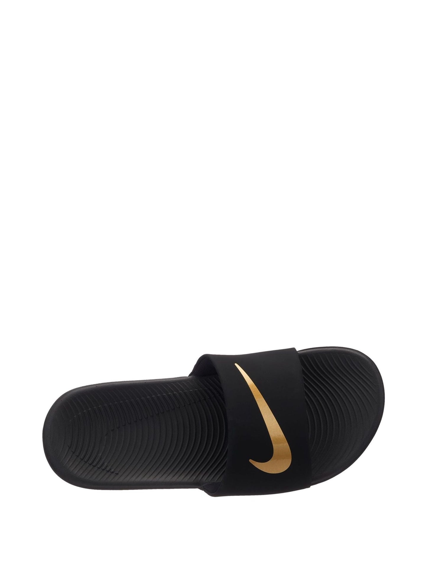 Nike Black/Gold Kawa Junior/Youth Sliders image 4