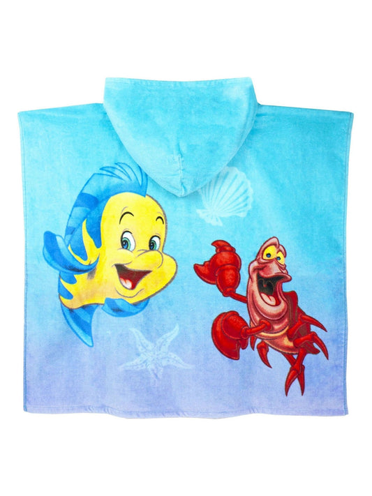 Dsiney Kidz - Vanilla Underground Blue Little Mermaid Swimsuit and Towel Poncho Set image 2