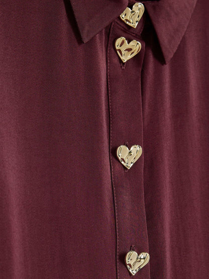 River Island Red Tie Scarf Shirt Dress - image 3