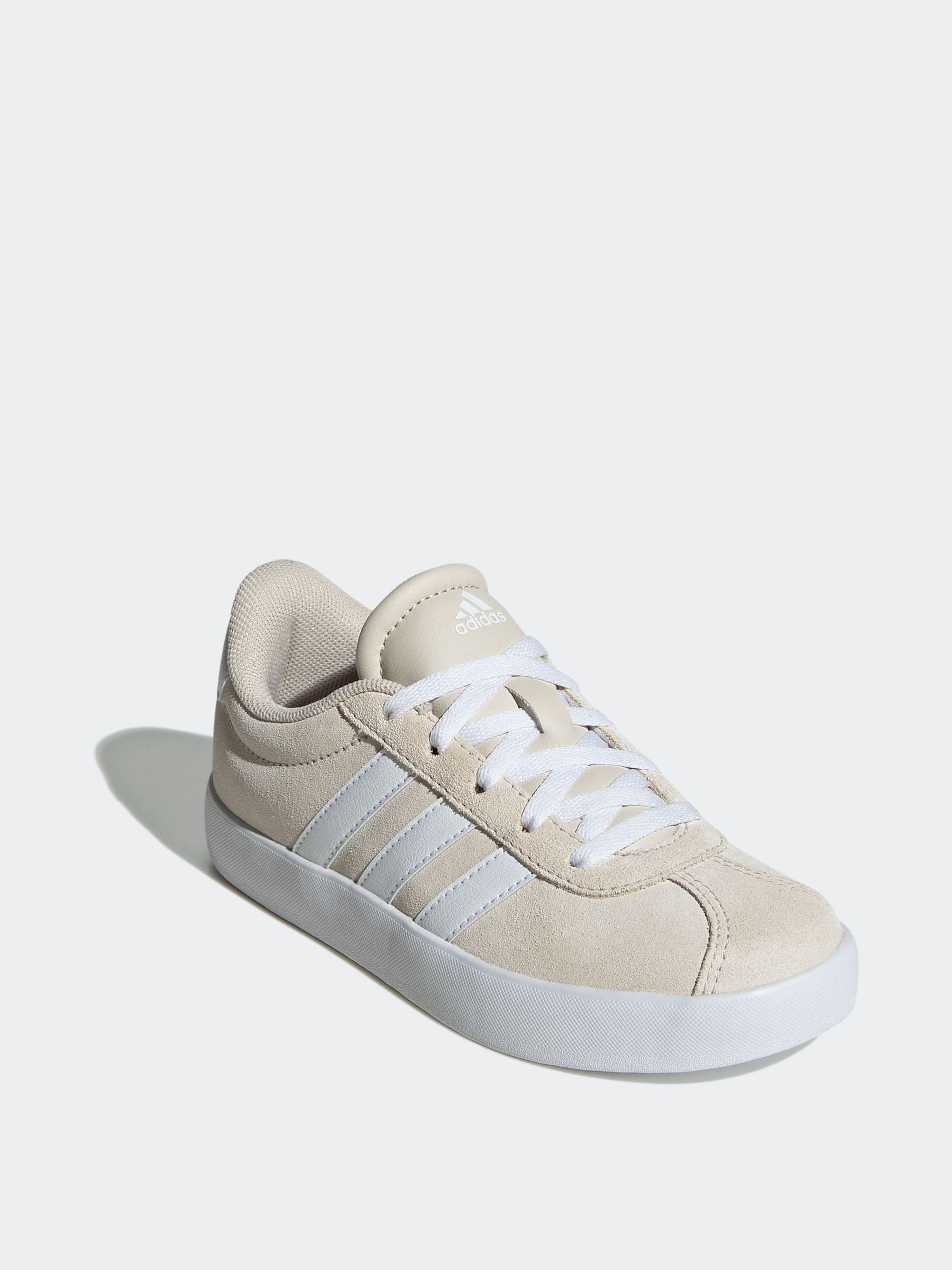 adidas Beige VL Court 3.0 Trainers image 5