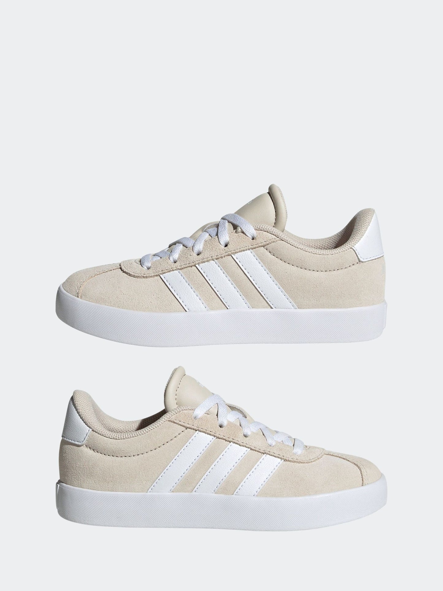 adidas Beige VL Court 3.0 Trainers image 6