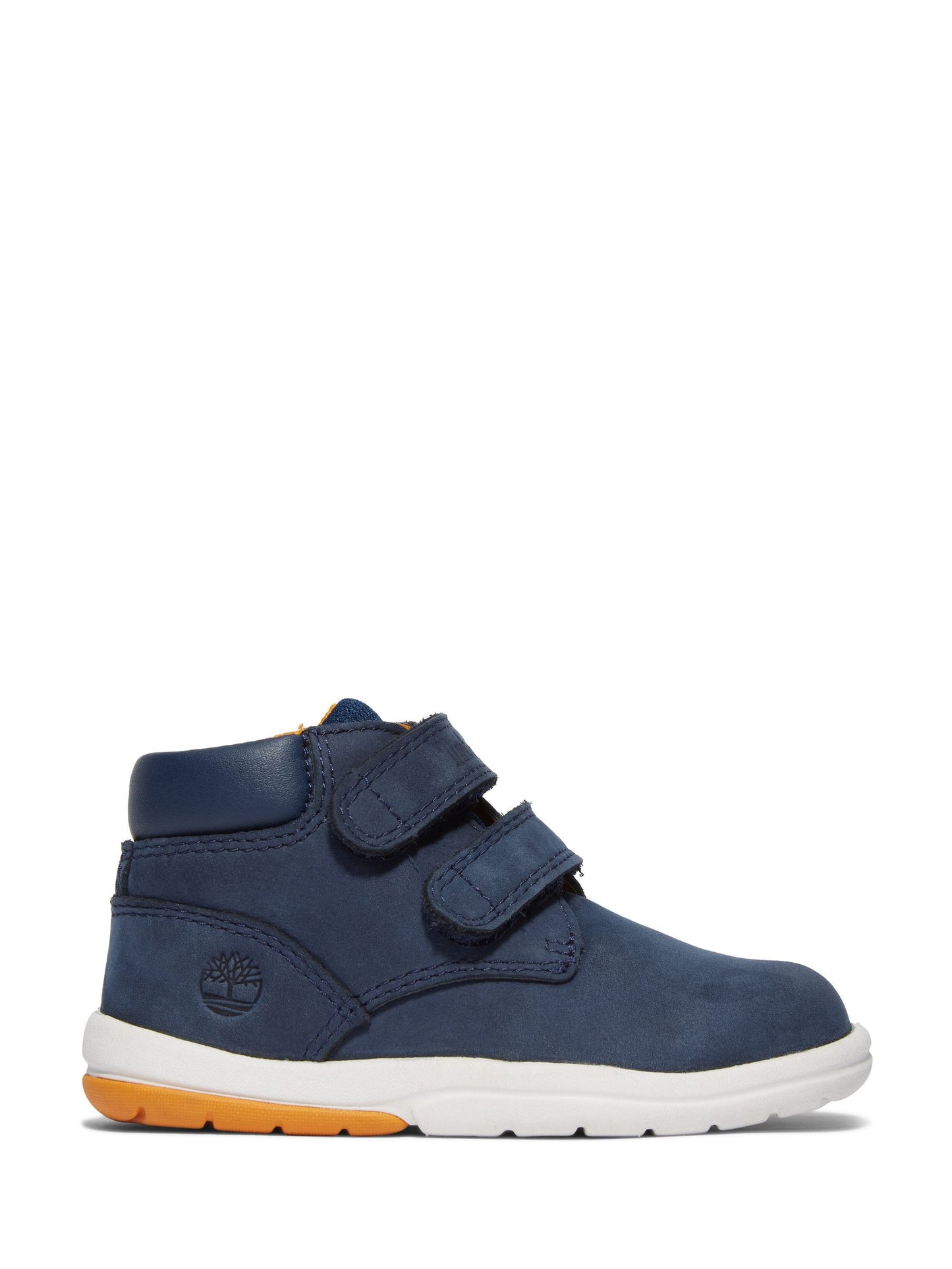 Timberland Navy Toddler Hook and Loop Tracks Nubuck Boots image 1