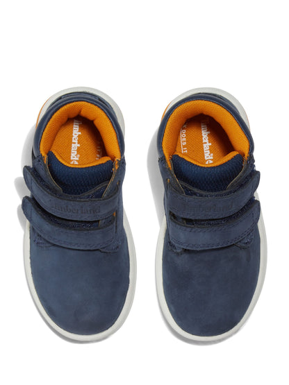 Timberland Navy Toddler Hook and Loop Tracks Nubuck Boots image 8