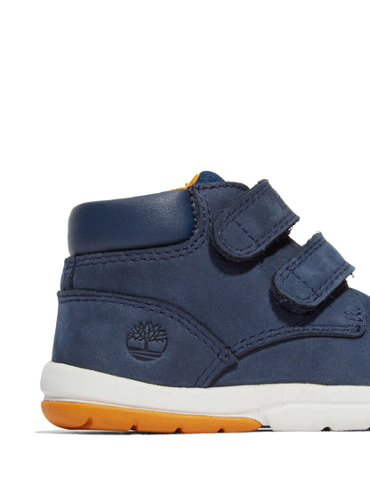 Timberland Navy Toddler Hook and Loop Tracks Nubuck Boots image 9