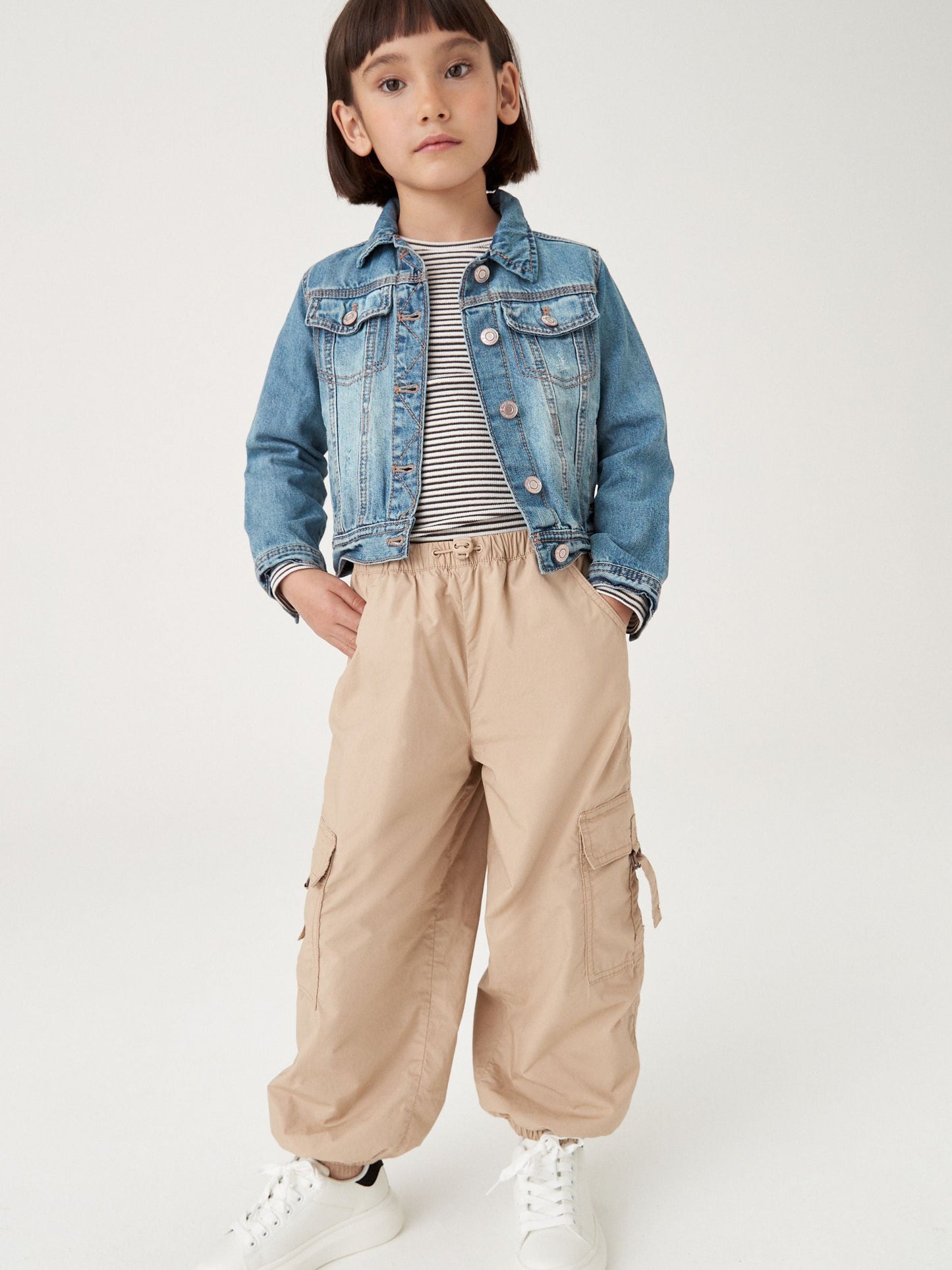 Mid Blue Western 100% Cotton Jacket (3-16yrs)