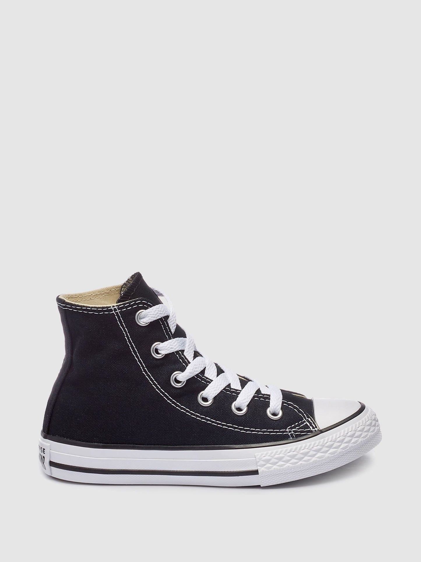 Converse Black/White Chuck Taylor High Top Junior Trainers image 5