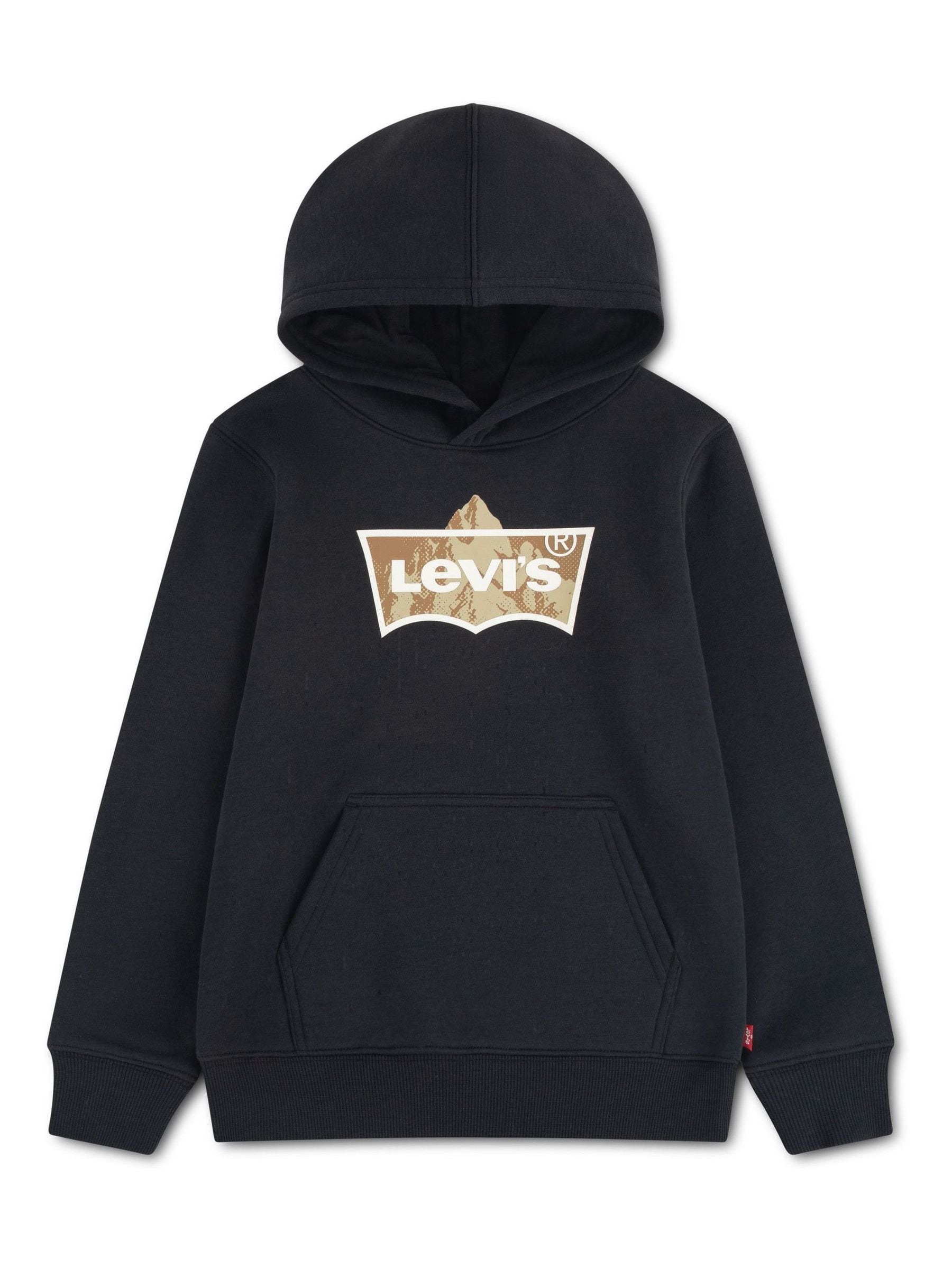 Dsiney Kidz - Levi's® Black Tallest Peak Batwing Pullover Hoodie image 1