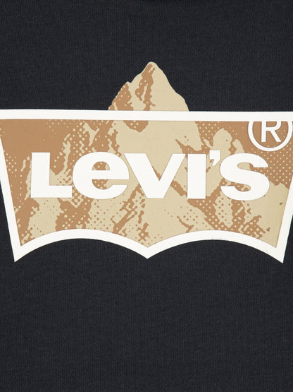 Dsiney Kidz - Levi's® Black Tallest Peak Batwing Pullover Hoodie image 3