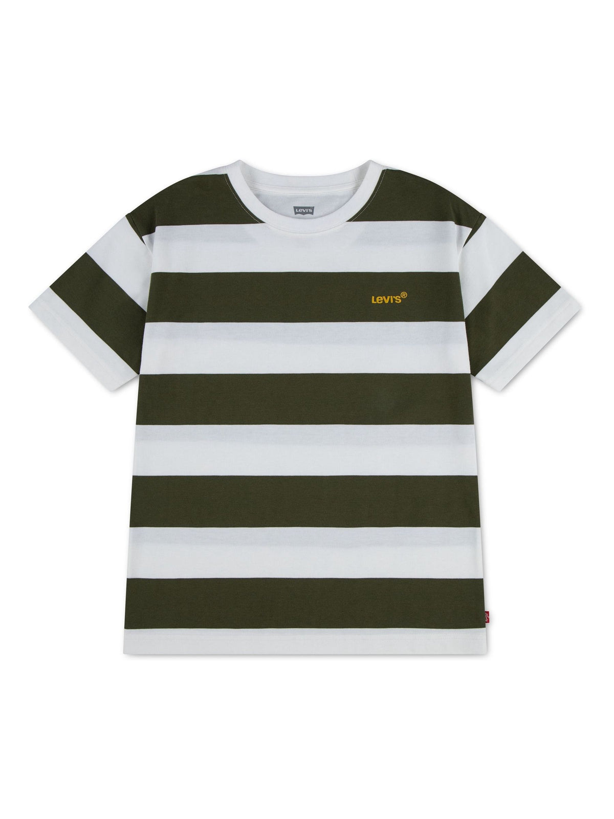 Dsiney Kidz - Levi's Green Big Stripe Short Sleeve T-Shirt image 1