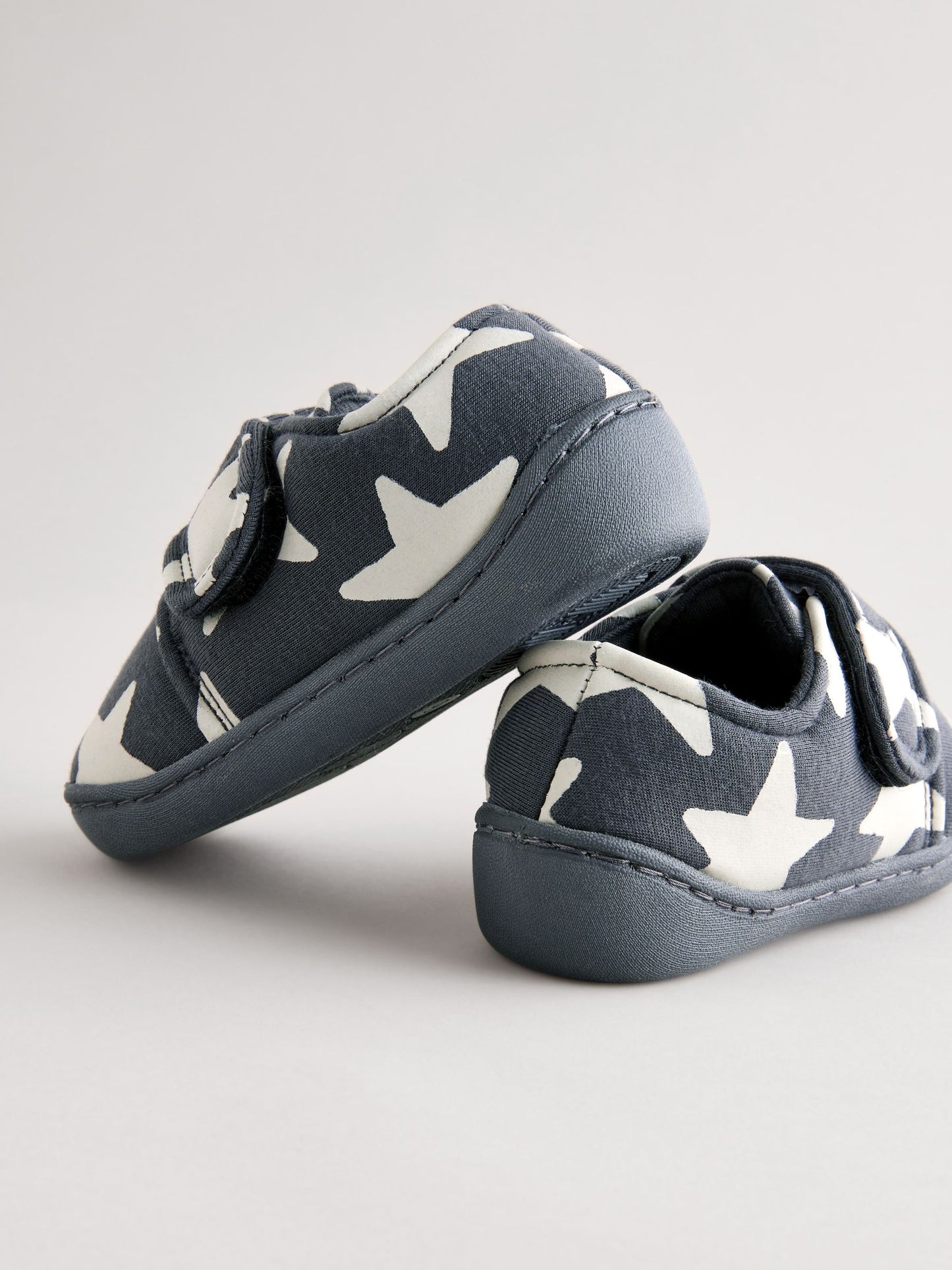 Grey Star Touch Fastening Cupsole Slippers image 4