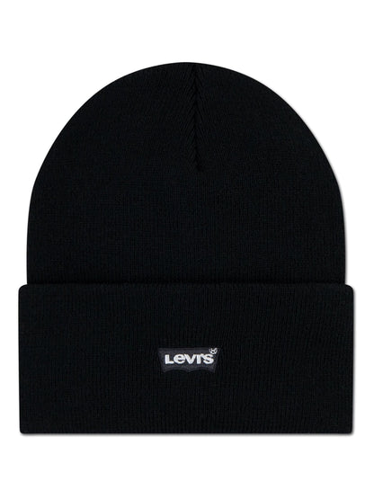 Levi's® Black Tonal Embroidered Beanie - image 1