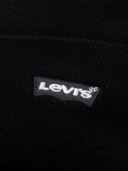 Levi's® Black Tonal Embroidered Beanie - image 3