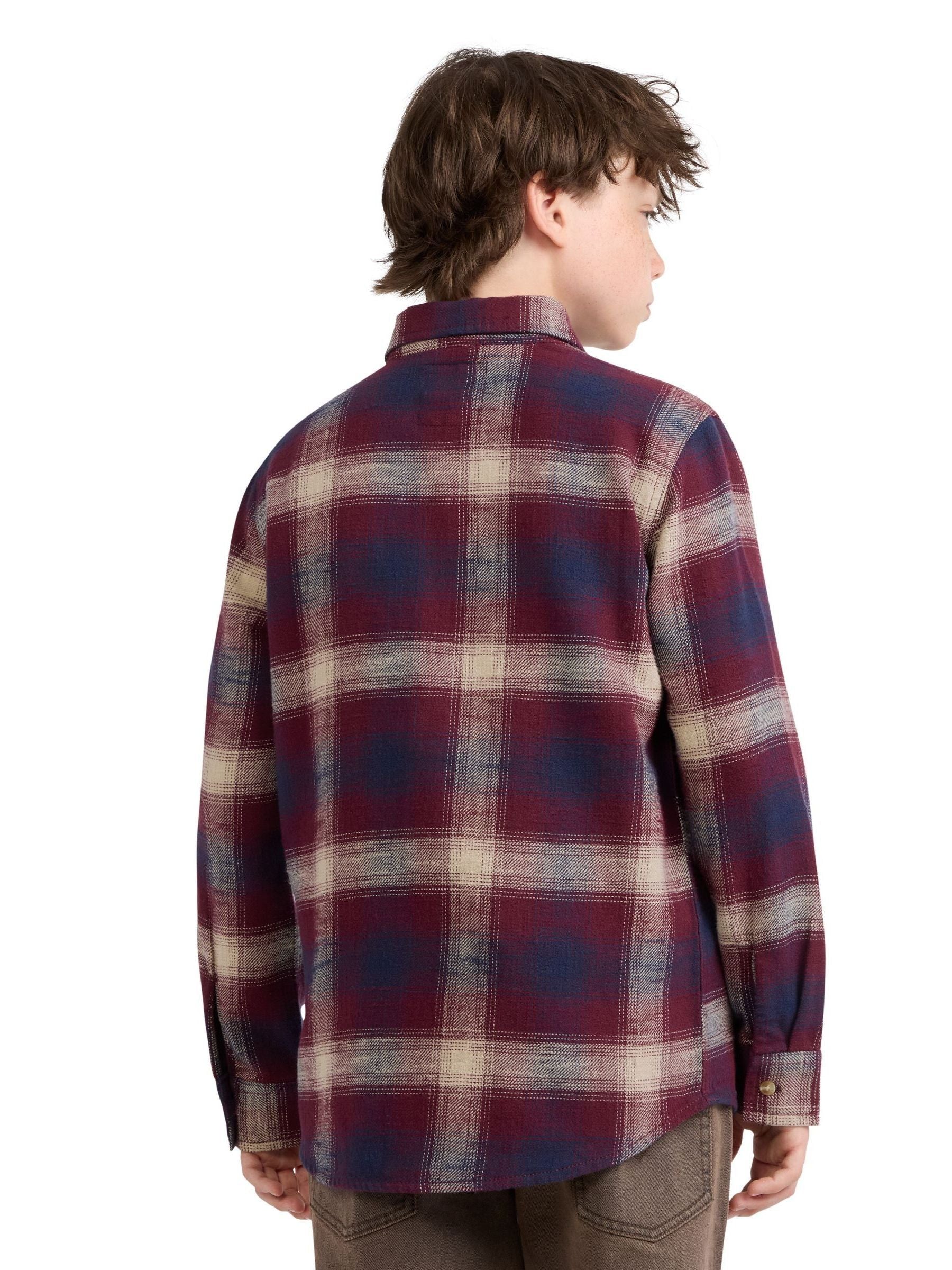 Dsiney Kidz - Levi's® Red Shadow Plaid Flannel Shirt image 2