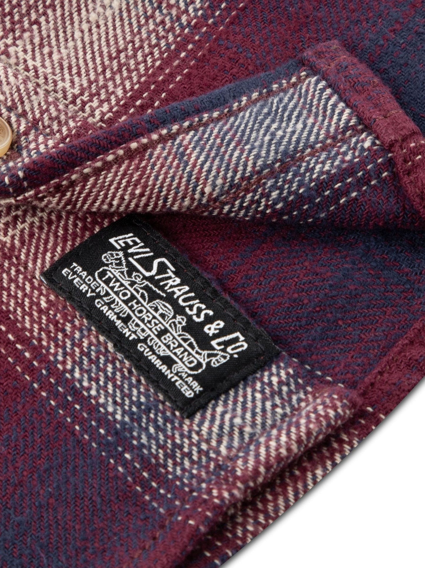 Dsiney Kidz - Levi's® Red Shadow Plaid Flannel Shirt image 6