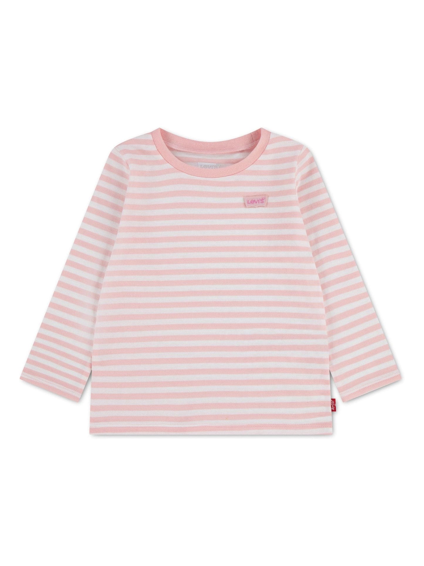 Dsiney Kidz - Levi's® Pink Striped Long Sleeve T-Shirt image 1