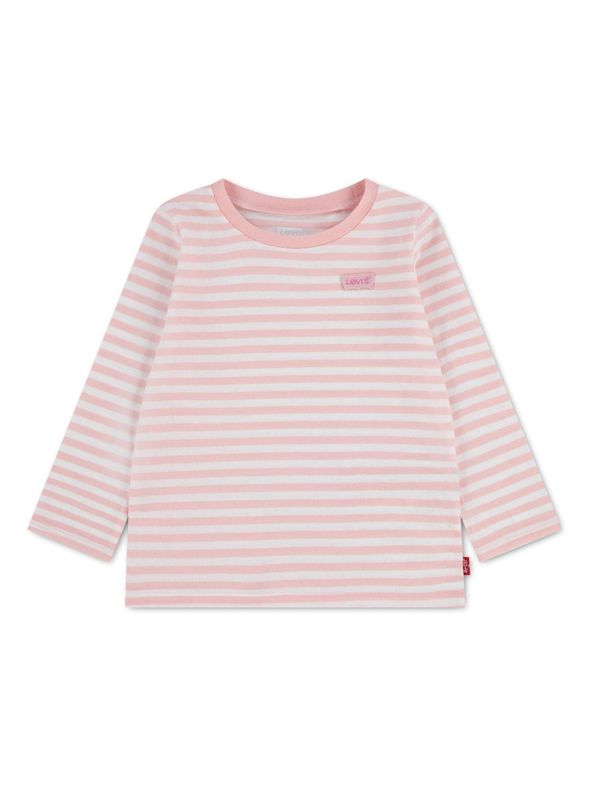 Dsiney Kidz - Levi's® Pink Striped Long Sleeve T-Shirt image 1