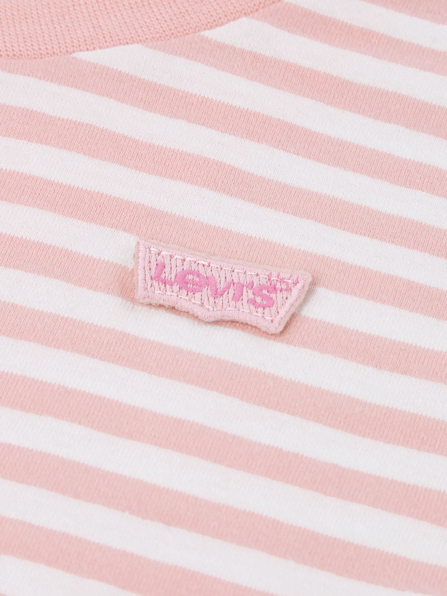 Dsiney Kidz - Levi's® Pink Striped Long Sleeve T-Shirt image 4