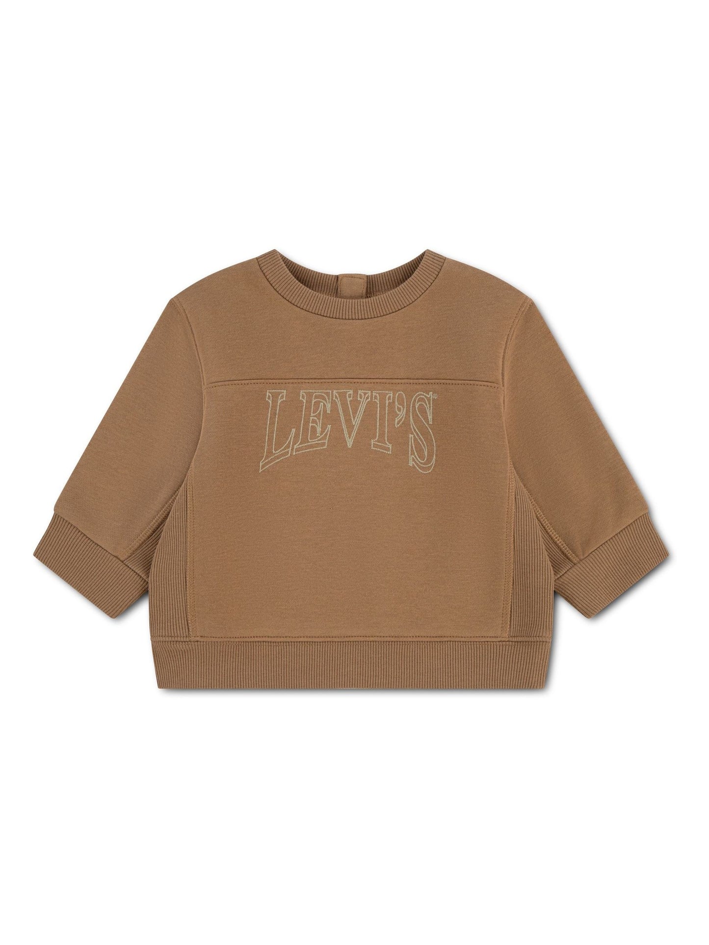 Dsiney Kidz - Levi's® Brown Vintage Collegiate Crew Neck Sweat Top image 3