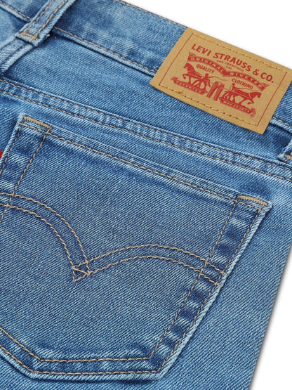 Dsiney Kidz - Levi's® Blue Wide Leg Roll Up Cuff Jeans image 5