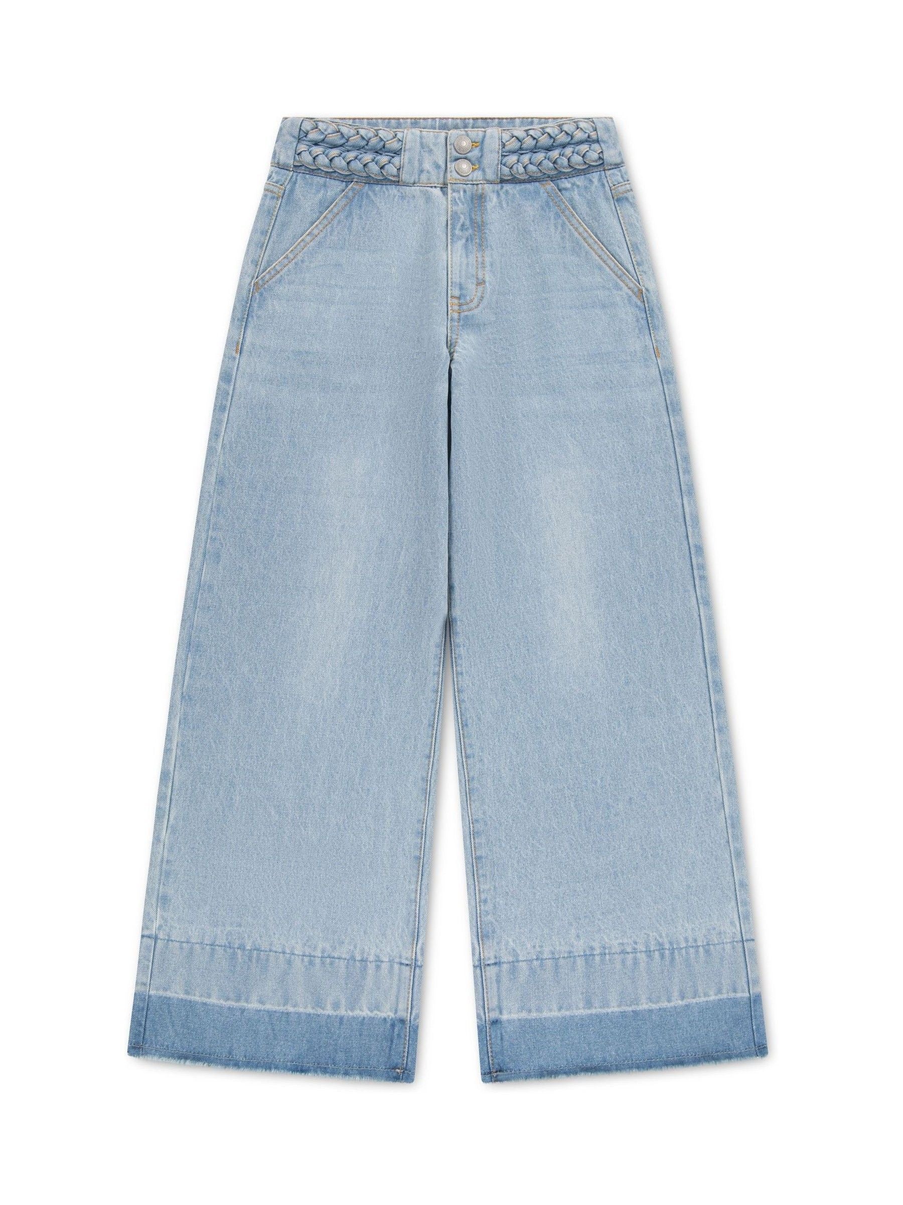 Dsiney Kidz - Levi's® Blue High Rise Braided Baggy Jeans image 4