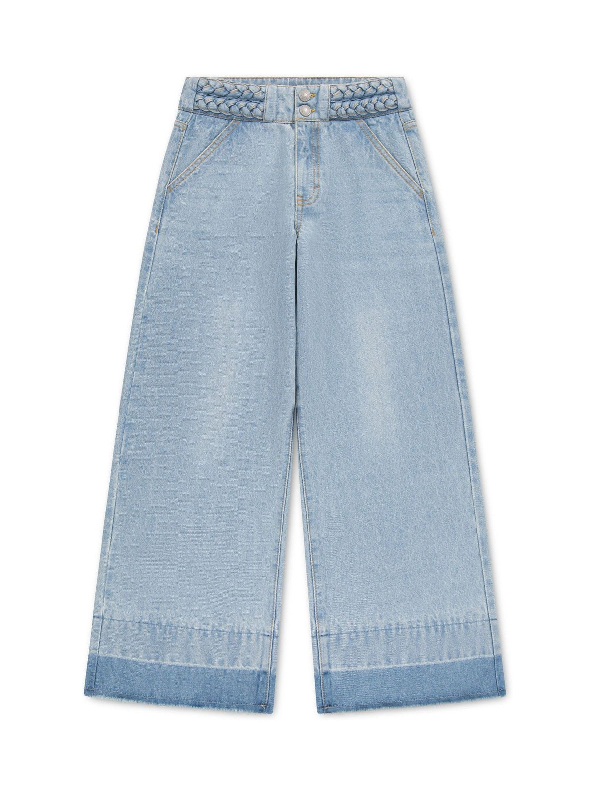 Dsiney Kidz - Levi's® Blue High Rise Braided Baggy Jeans image 4