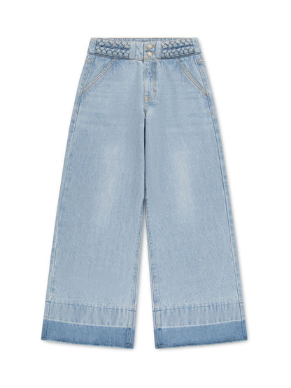 Dsiney Kidz - Levi's® Blue High Rise Braided Baggy Jeans image 4