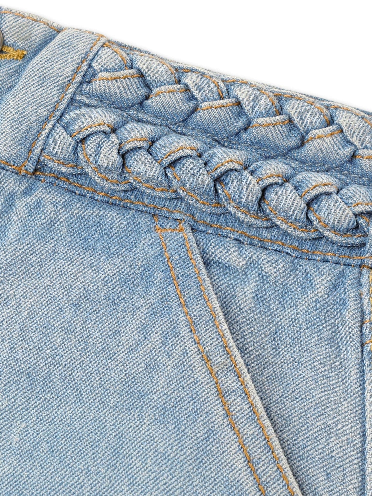 Dsiney Kidz - Levi's® Blue High Rise Braided Baggy Jeans image 6