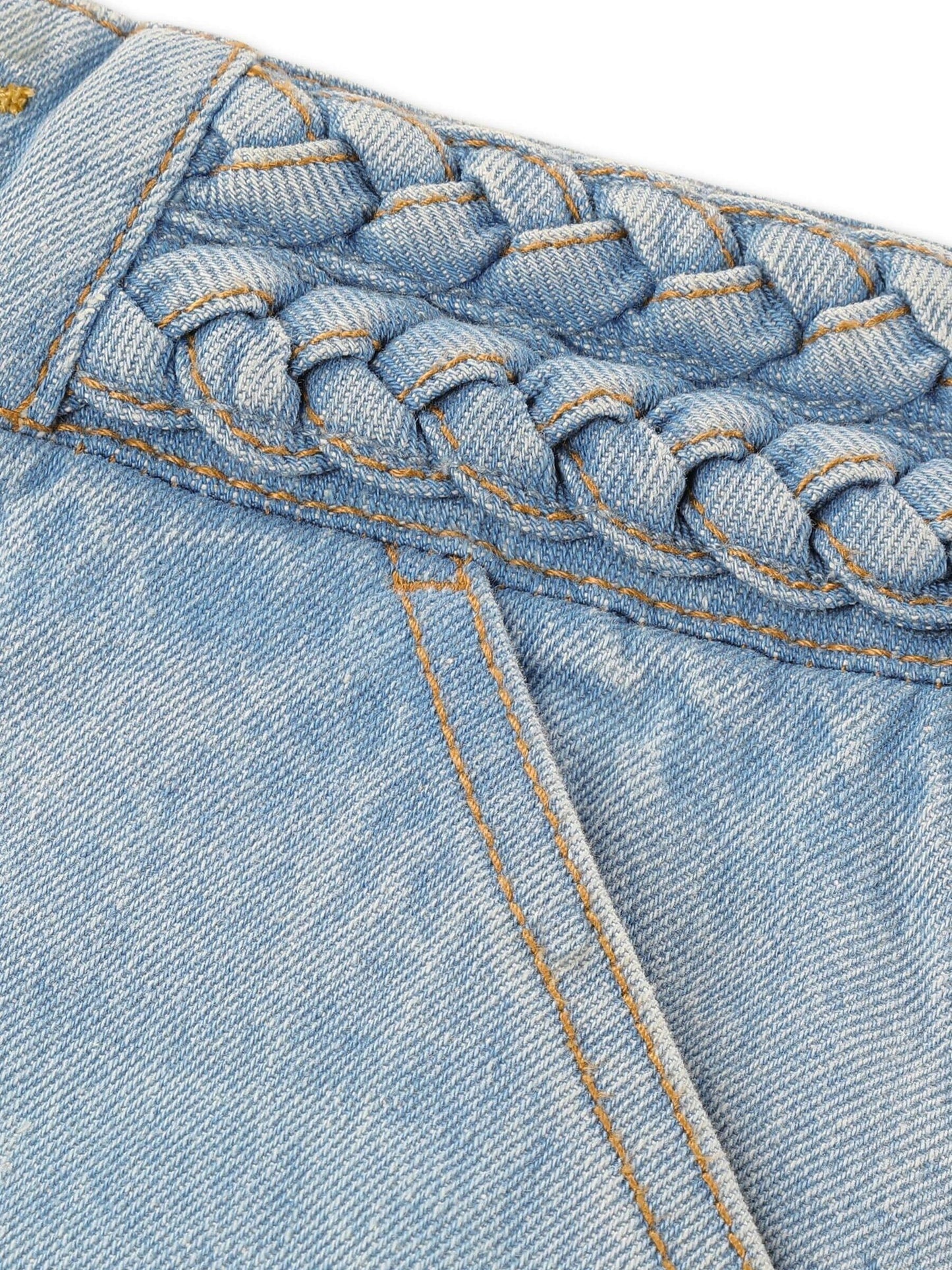 Dsiney Kidz - Levi's® Blue High Rise Braided Baggy Jeans image 7