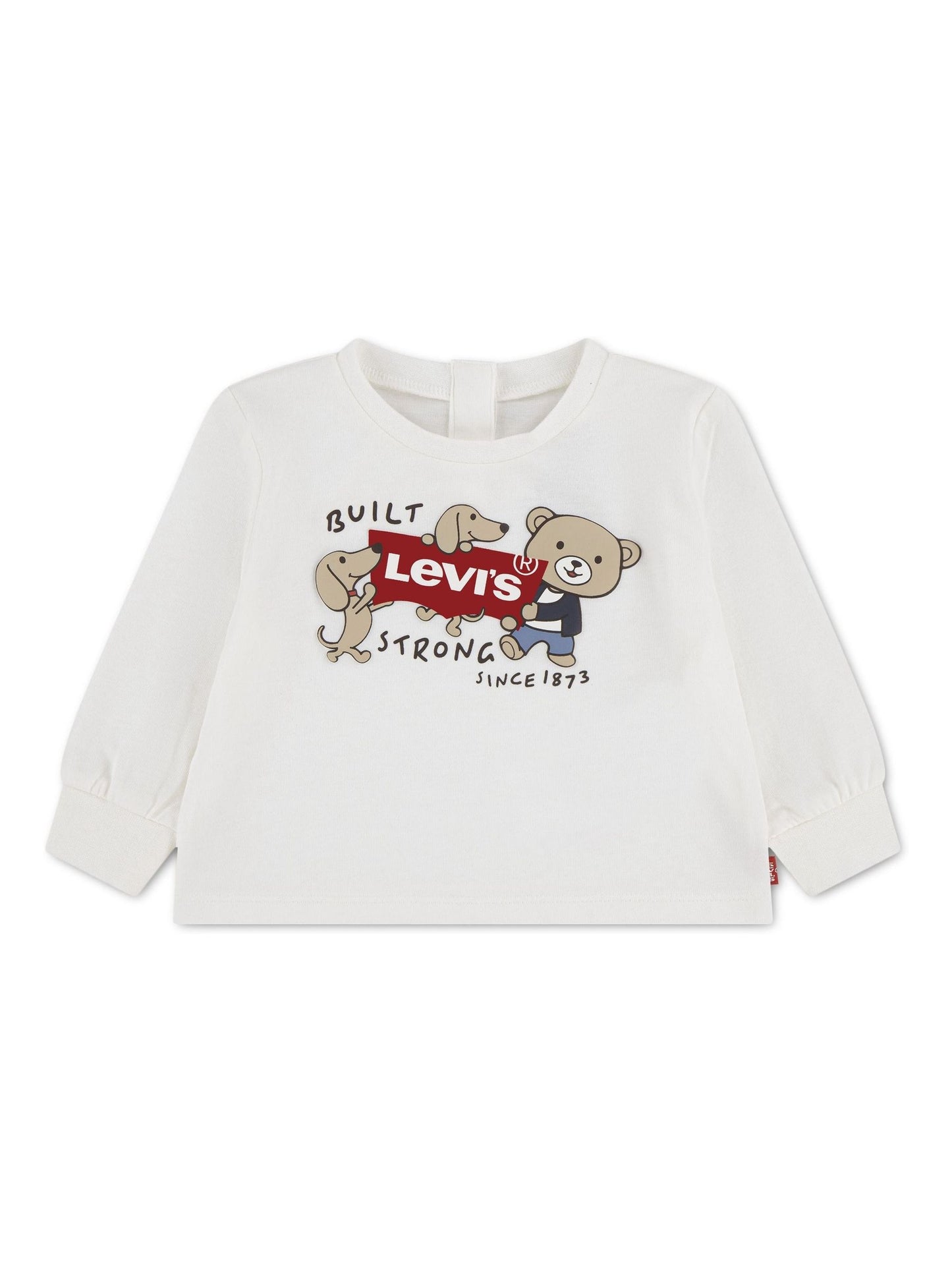 Dsiney Kidz - Levi's® Cream Levi and Friends Long Sleeve T-Shirt image 1