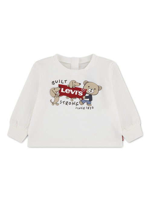 Dsiney Kidz - Levi's® Cream Levi and Friends Long Sleeve T-Shirt image 1