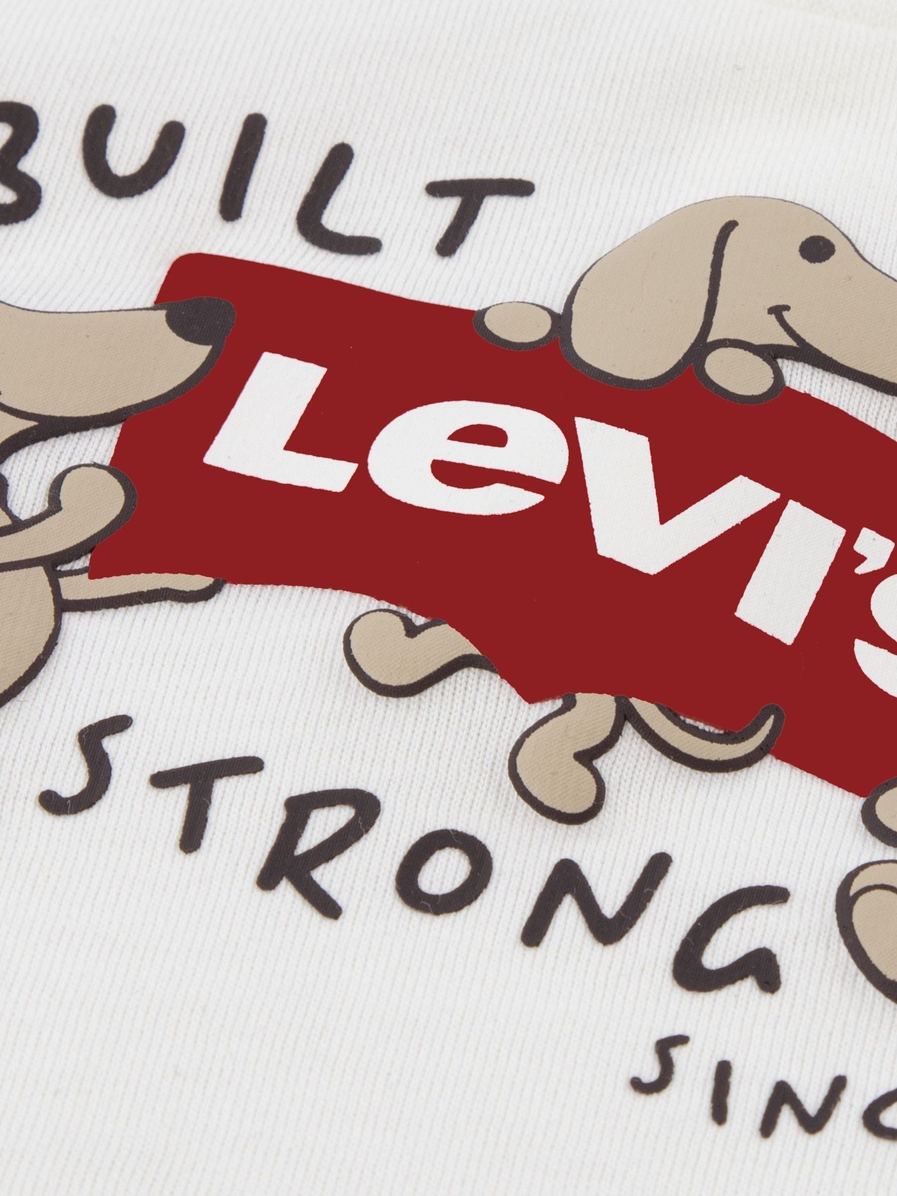 Dsiney Kidz - Levi's® Cream Levi and Friends Long Sleeve T-Shirt image 4