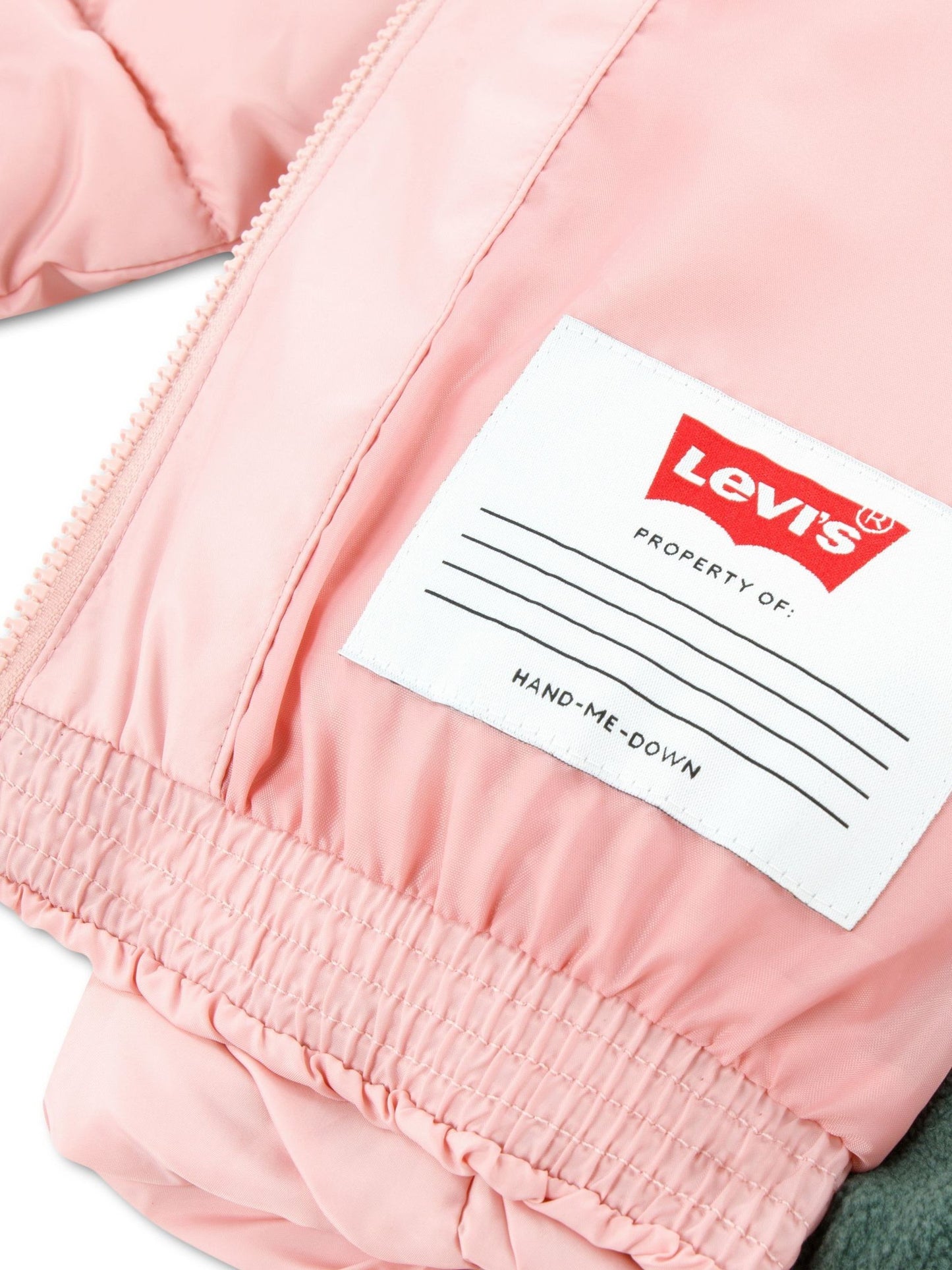Dsiney Kidz - Levi's® Pink Foil Puffer Jacket image 3