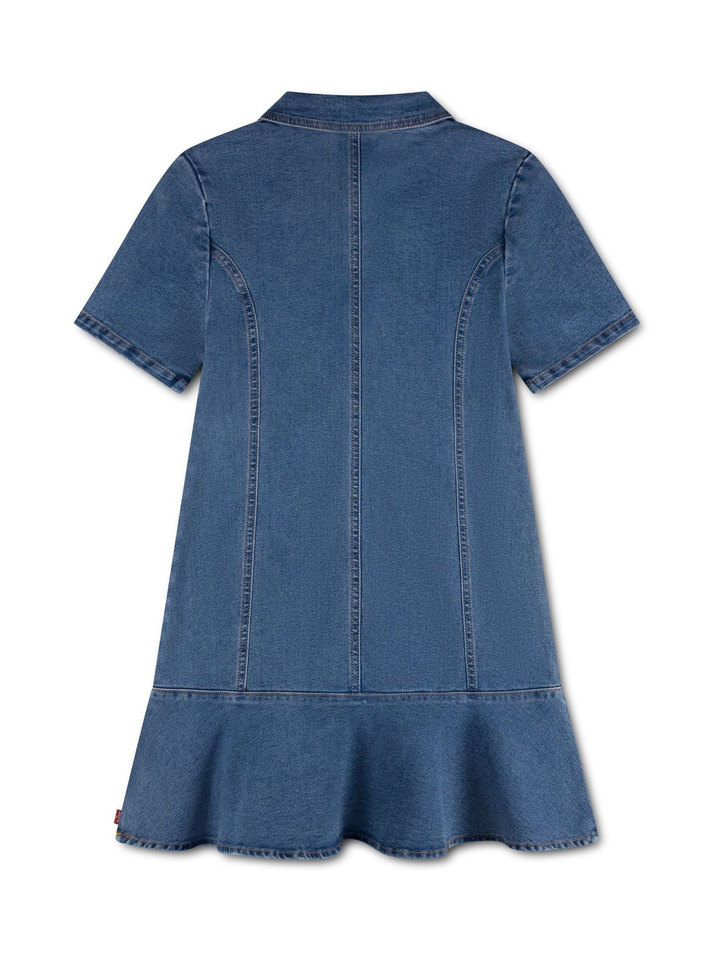 Dsiney Kidz - Levi's® Blue Short Sleeve Tiered Dress image 2