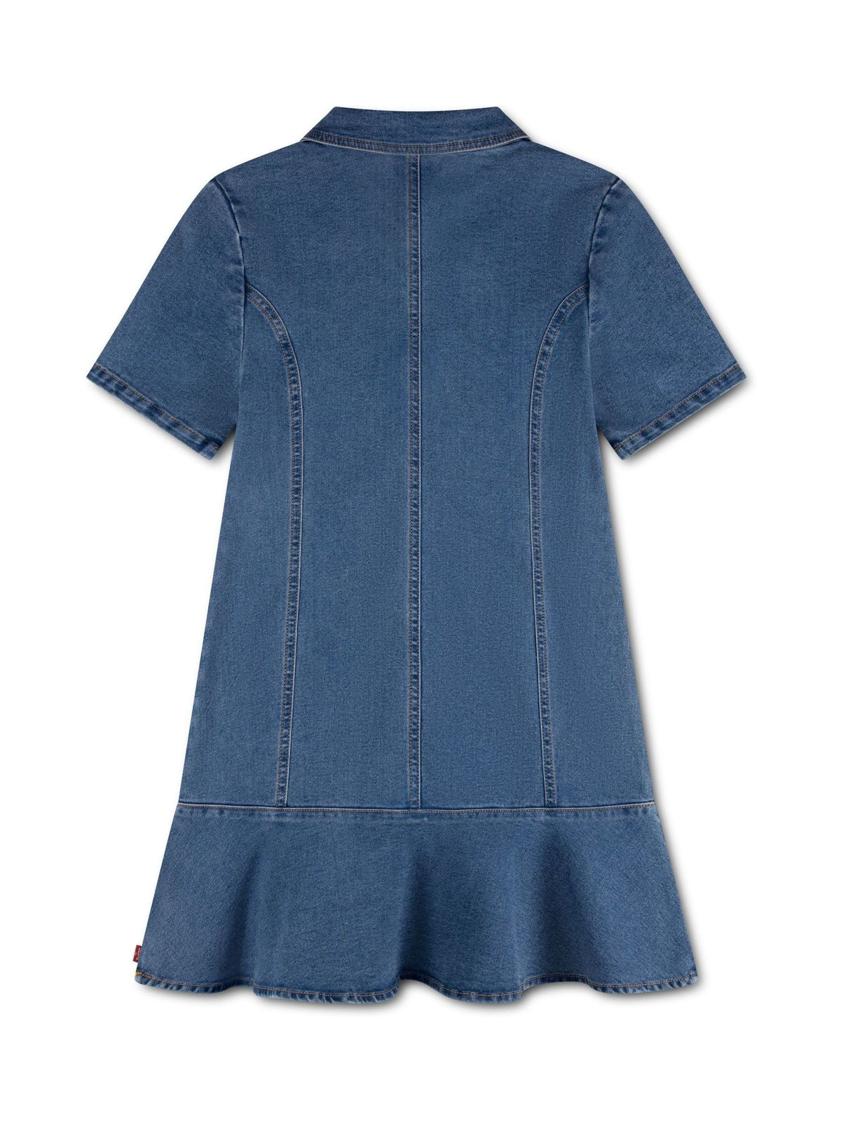 Dsiney Kidz - Levi's® Blue Short Sleeve Tiered Dress image 2