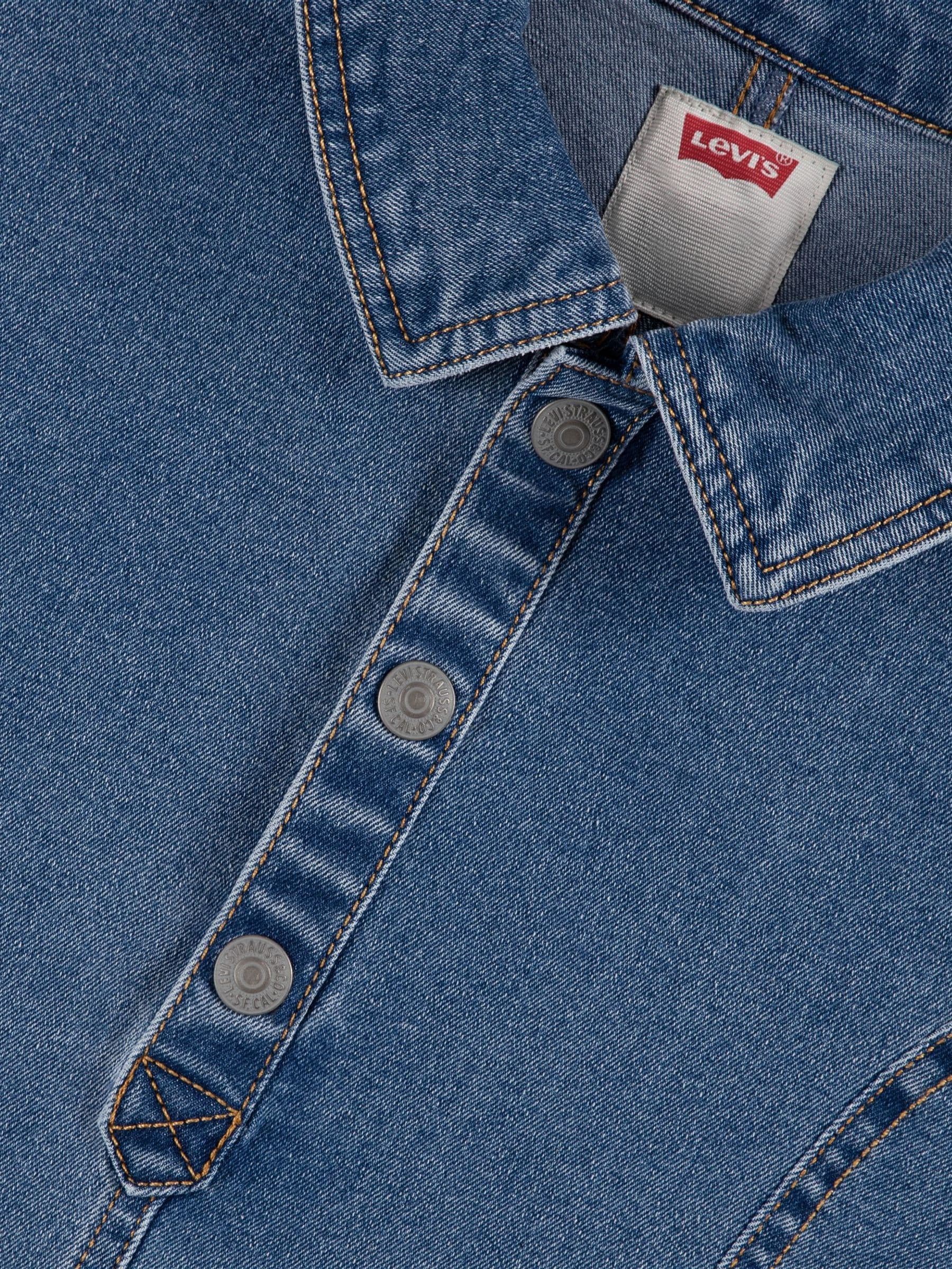 Dsiney Kidz - Levi's® Blue Short Sleeve Tiered Dress image 3