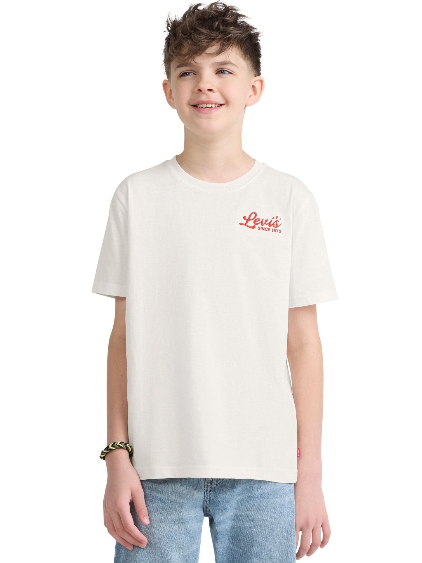 Dsiney Kidz - Levi's® Cream Pizza Loving Bear T-Shirt image 3