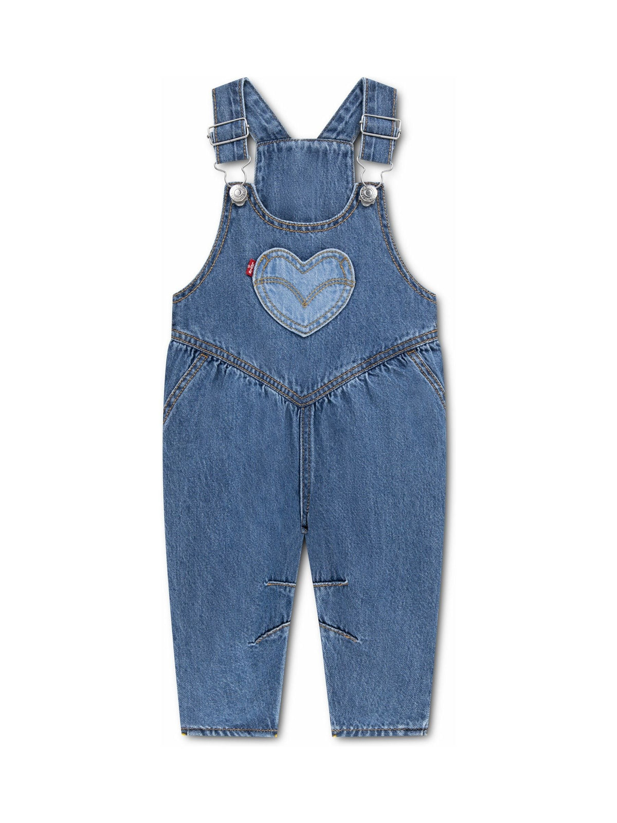 Dsiney Kidz - Levi's® Blue Heart Pocket Overall Dungarees image 1