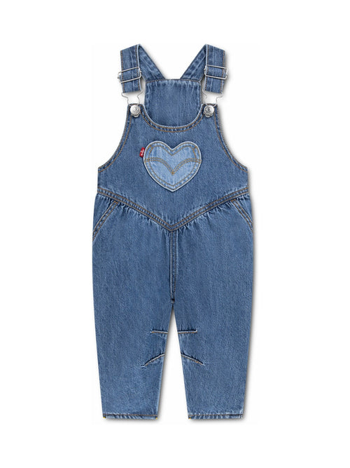 Dsiney Kidz - Levi's® Blue Heart Pocket Overall Dungarees image 1