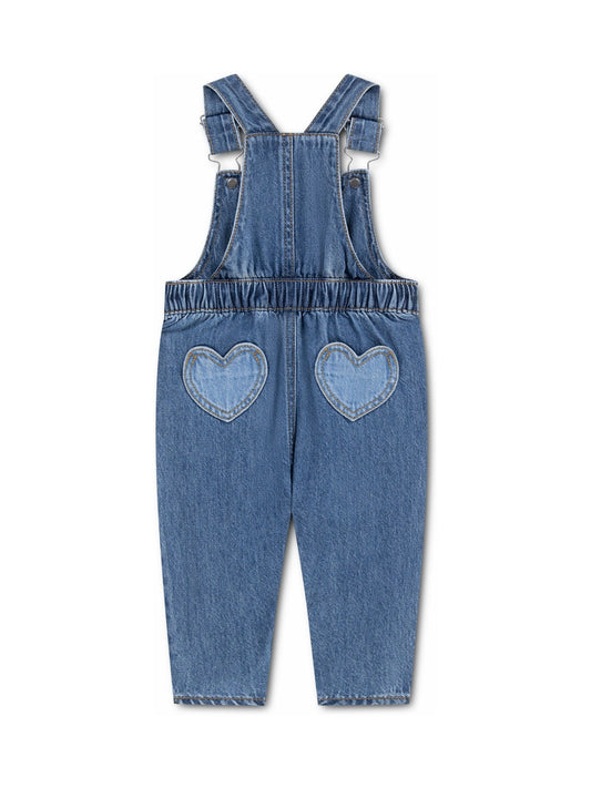 Dsiney Kidz - Levi's® Blue Heart Pocket Overall Dungarees image 2