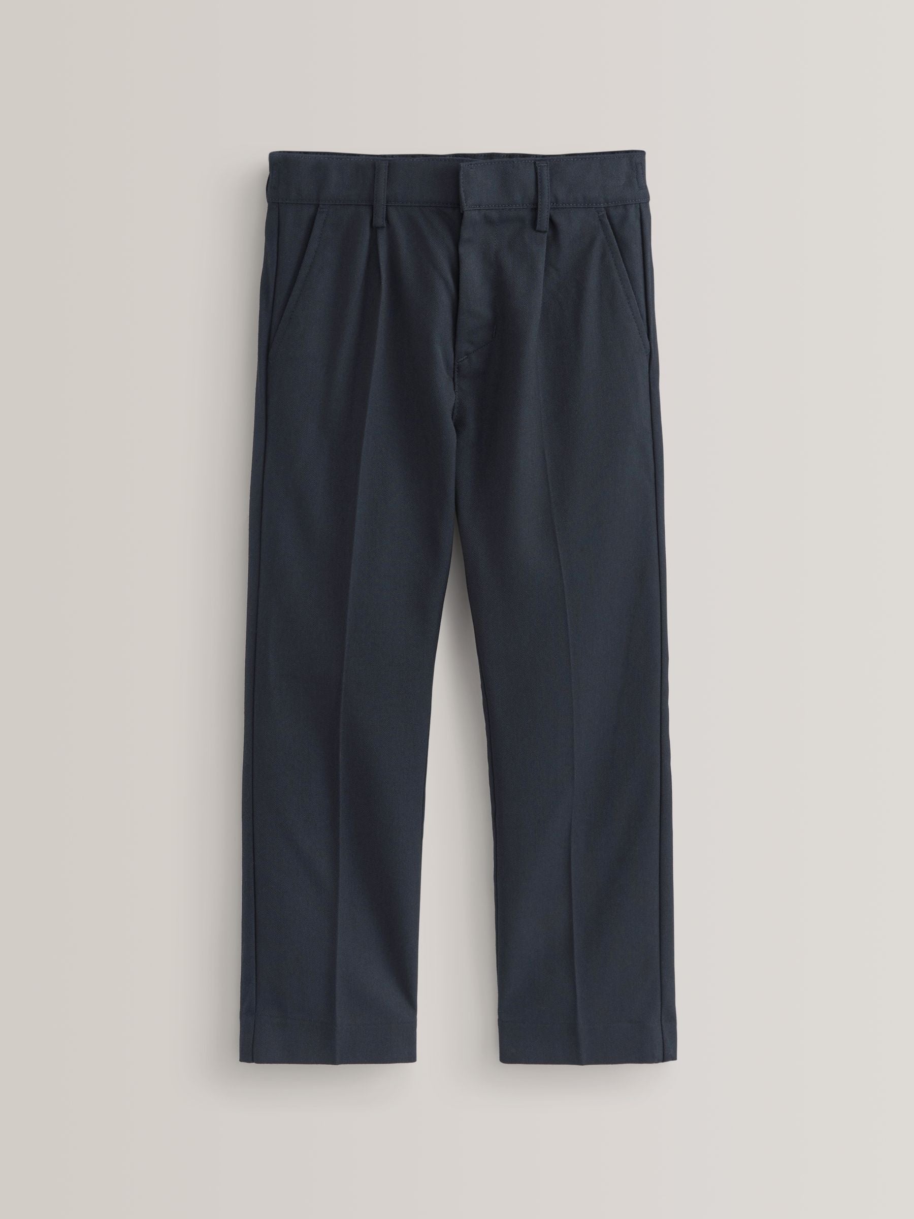 Dsiney Kidz - Navy Plus Waist School Pleat Front Trousers (3-17yrs) image 1