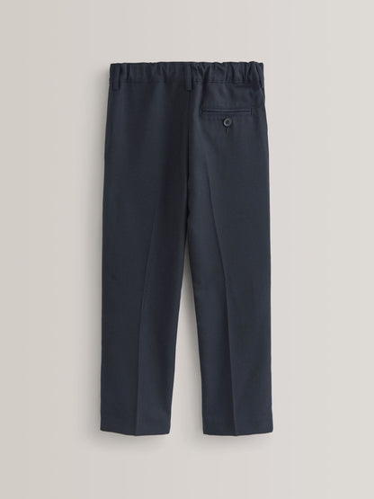Dsiney Kidz - Navy Plus Waist School Pleat Front Trousers (3-17yrs) image 2